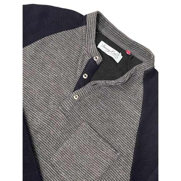 Sovereign Code Gray Henley w/ Pocket, L, # 506-S‎